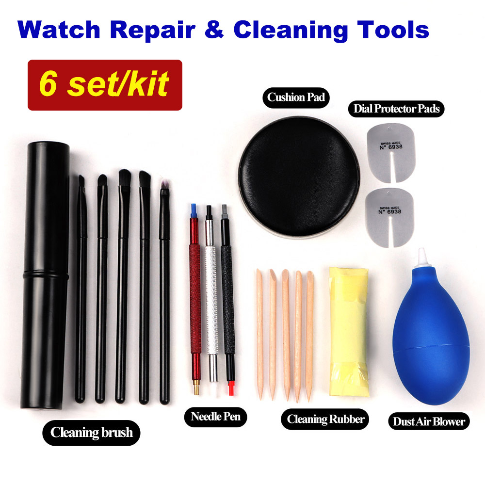 Luxury Watch Cleaning Kit - 6Kits Accessori per la riparazione dell'orologio