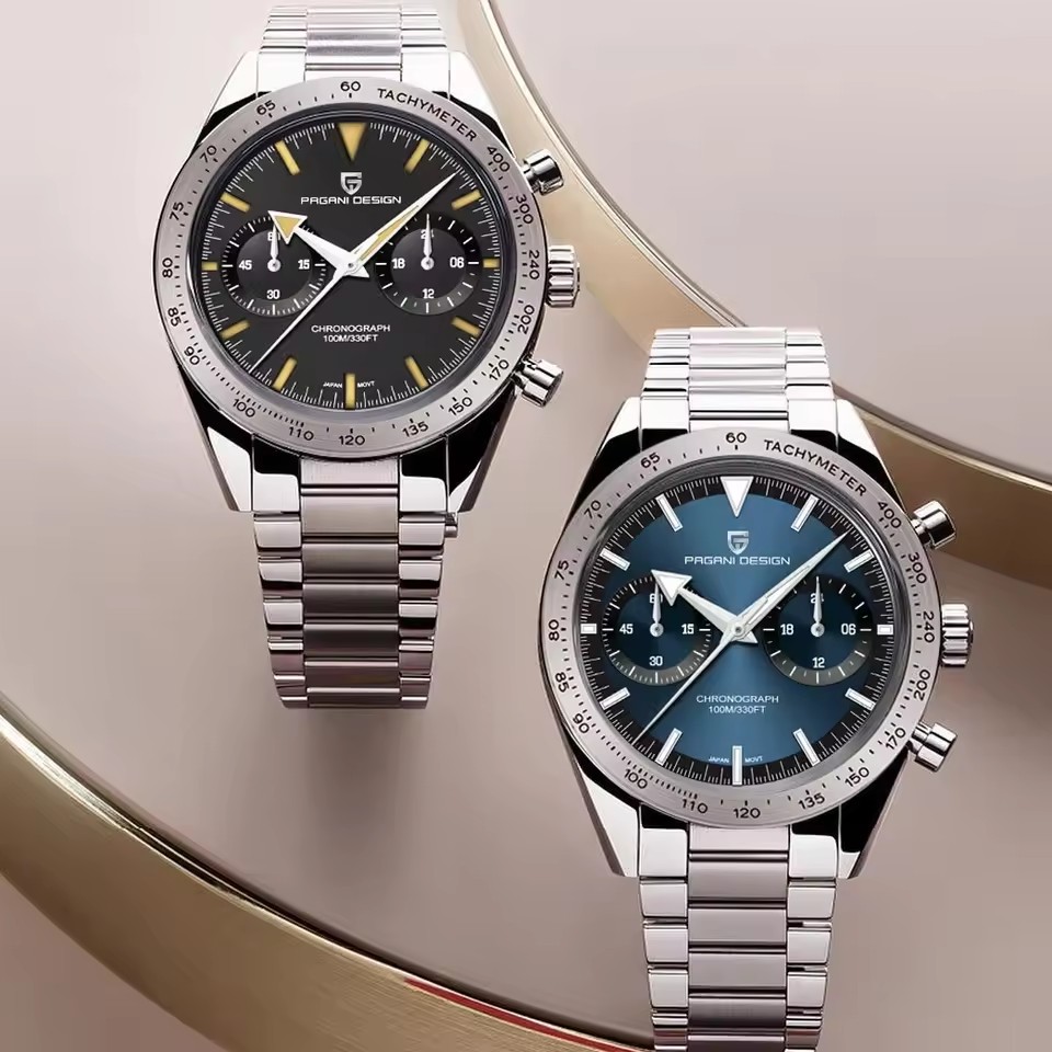 Luxury Watch In Japan - Orologio da Uomo PAGANI DESIGN Retro