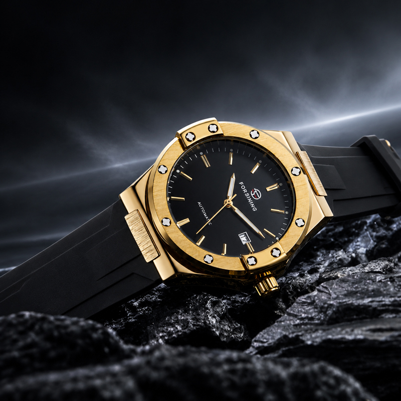 Exhibition Caseback - Orologio da Uomo FORSINING Meccanico Automatico