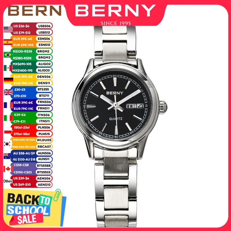 Luxury Watch In Japan - BERNY Orologio da donna di lusso
