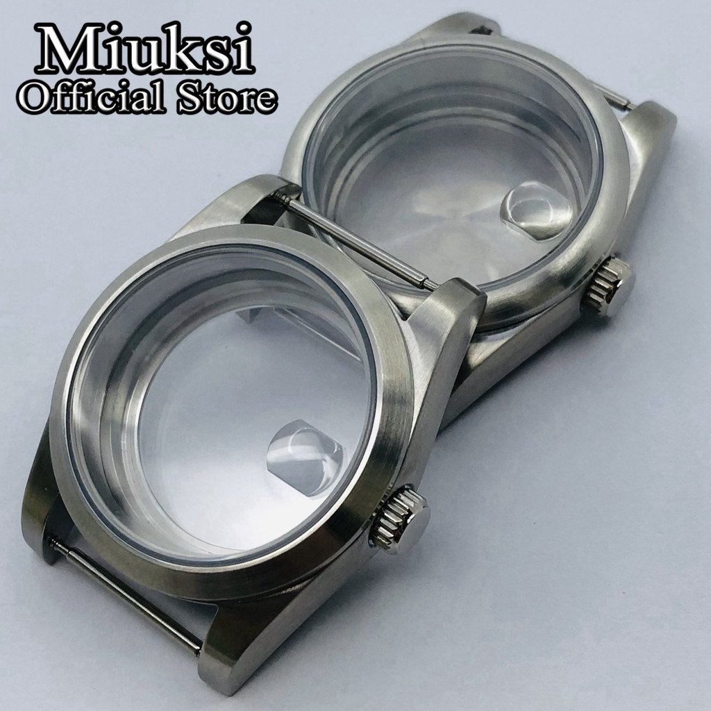 Exhibition Caseback - Miuksi 36 millimetri/40 millimetri spazzolato della