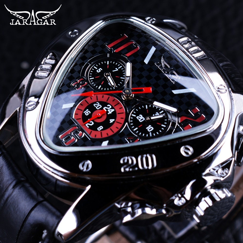 Watch Triangle Luxury - 2021 Jaragar Sport Racing Design geometrico