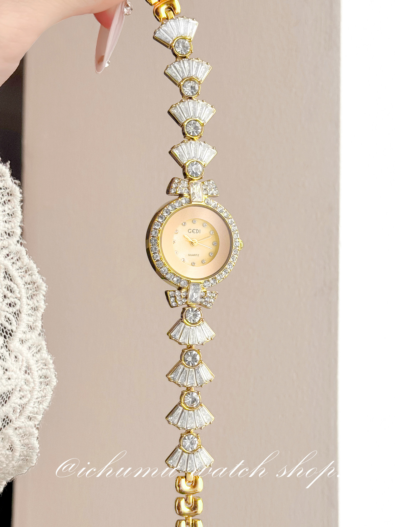 Luxury Watch Leather - Orologio da Donna Mermaid, Lusso Discreto,