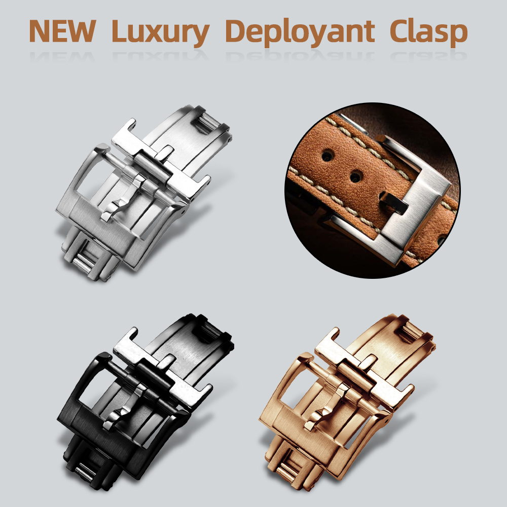 Luxury Watch Investment - NUOVO Chiusura Deployante di Lusso 16mm