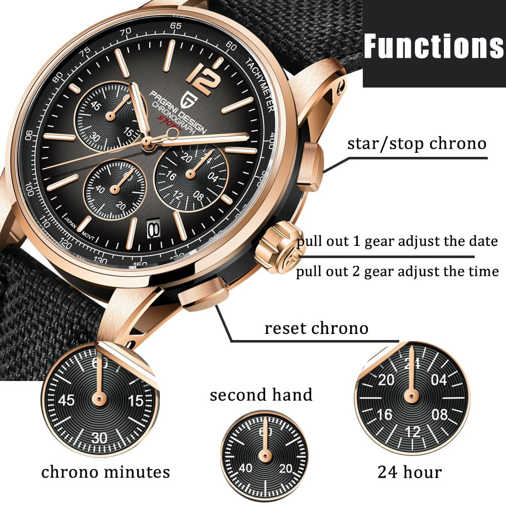 Luxury Watch Investment - PAGANI DESIGN Nuovo orologio da uomo
