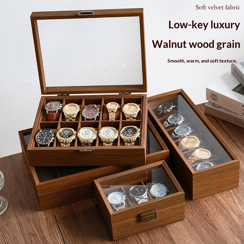 Luxury Watch Collection Box - Scatola Porta Orologi in Legno di
