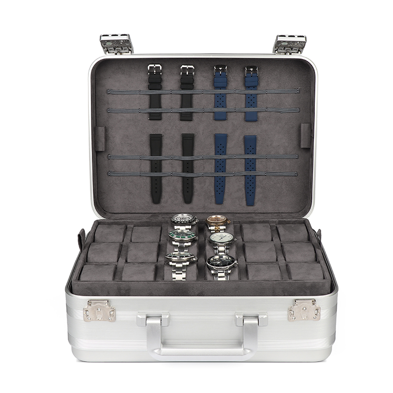 Luxury Watch Collection Box - Valigetta di Alta Qualità per Orologi,