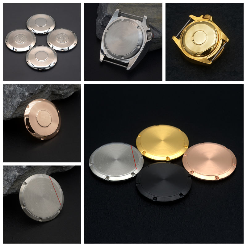 Exhibition Caseback - Coperchio Posteriore Sigillato Impermeabile in Acciaio