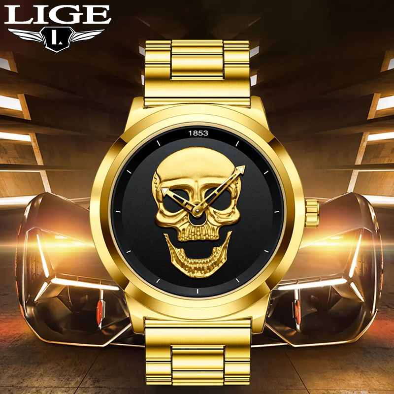 Luxury Watch Collection Box - LIGE Top Luxury Brand Orologio da