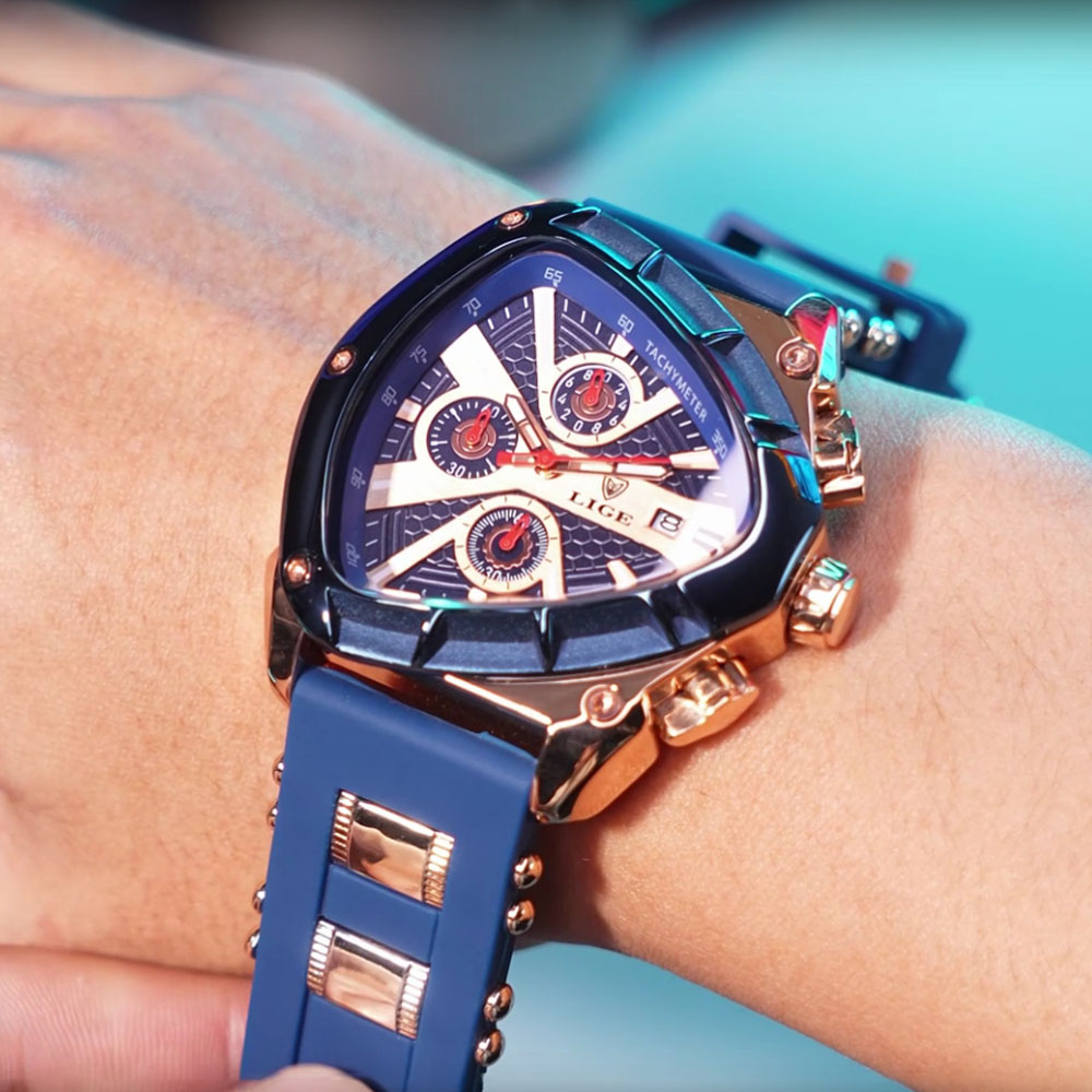 Orologio da Uomo LIGE alla Mod - Watch Triangle Luxury recensione e prezzo