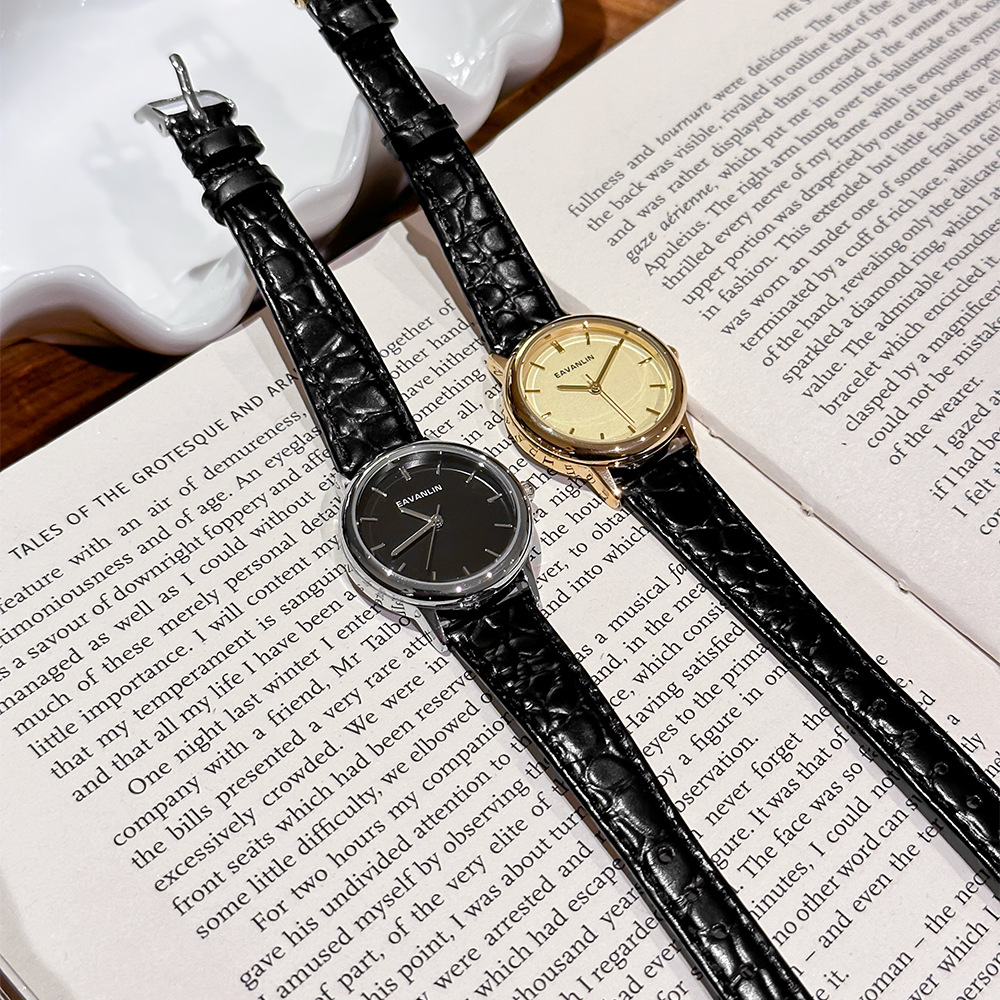 Nuovo orologio al quarzo con c - Luxury Watch Gold And Black recensione e prezzo
