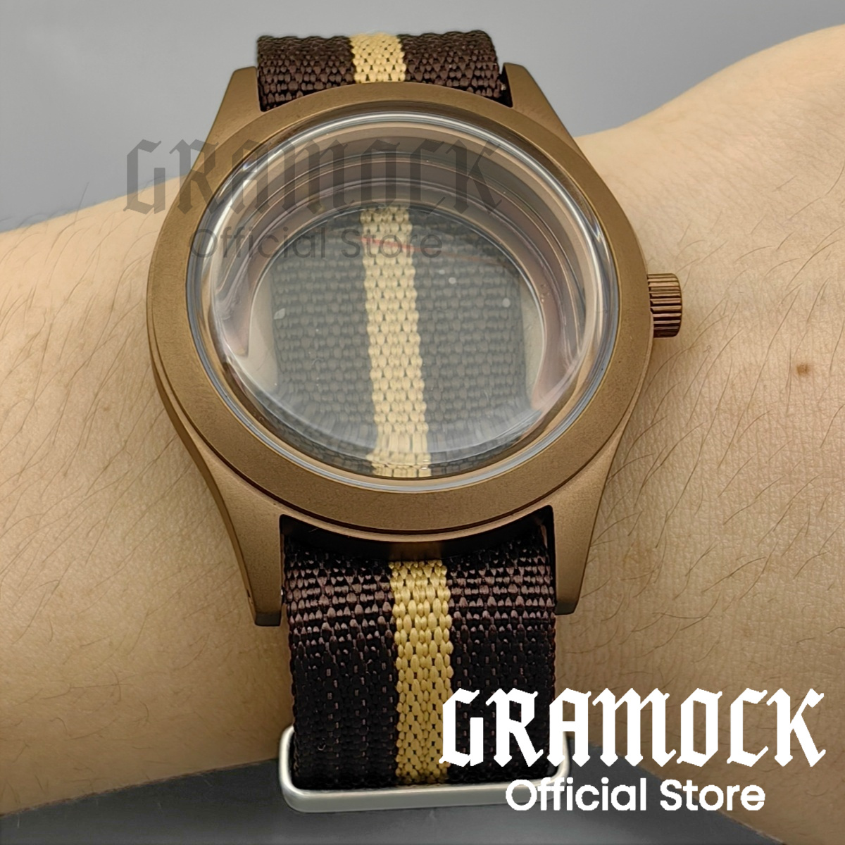 GRAMOCK 39mm Cassa per orologi - Exhibition Caseback recensione e prezzo