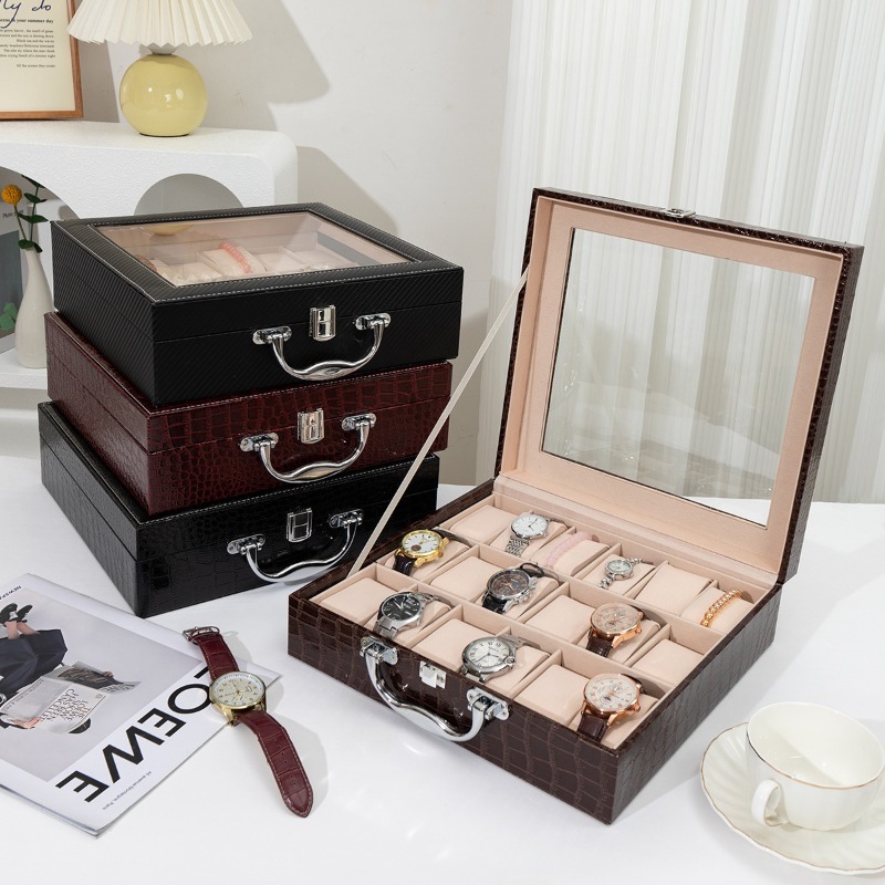 Scatola Porta Orologi Retrò in - Luxury Watch Collection Box recensione e prezzo