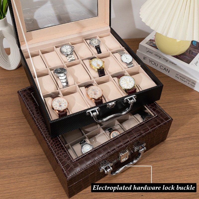 Scatola Porta Orologi Retrò in - Luxury Watch Collection Box recensione e prezzo