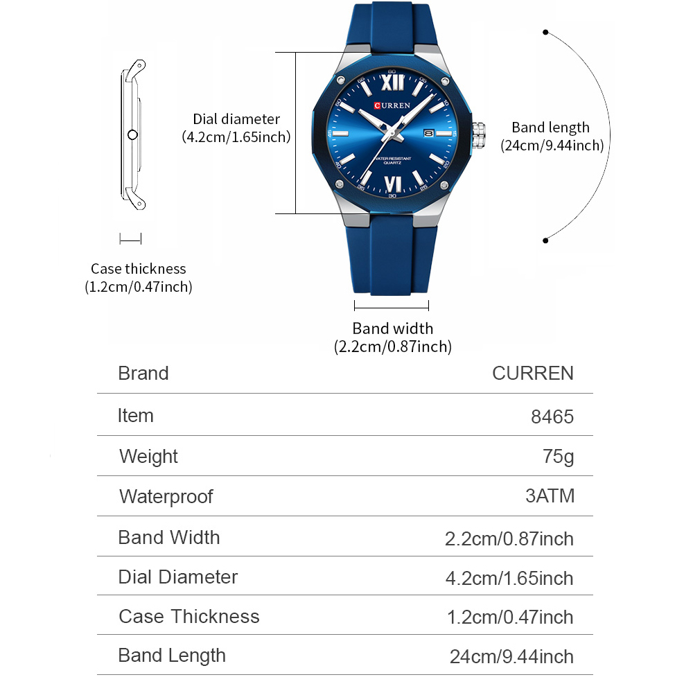 CURREN Orologi da uomo semplic - Luxury Watch Apple recensione e prezzo