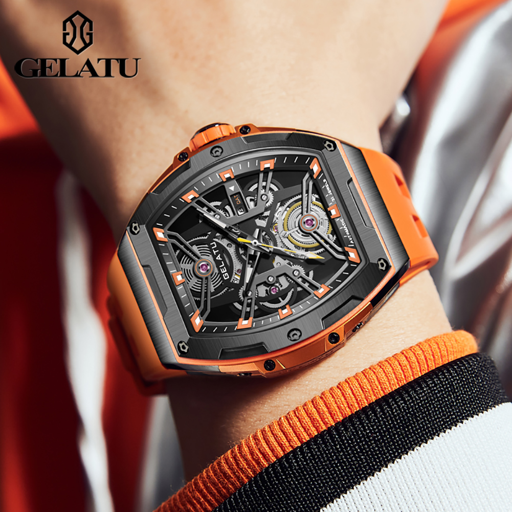 GELATU Orologi da uomo Trend F - Luxury Watch Leather recensione e prezzo