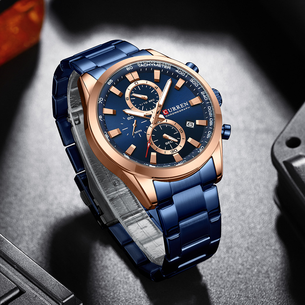 CURREN Cronografo di moda di l - Luxury Watch Apple recensione e prezzo