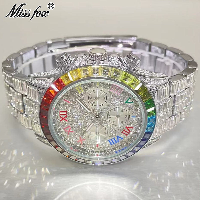 MISSFOX Luxury Iced Watch For  - Luxury Watch Investment recensione e prezzo
