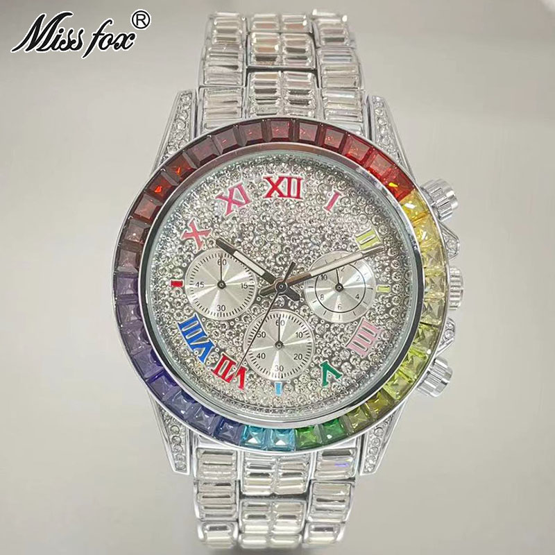 MISSFOX Luxury Iced Watch For  - Luxury Watch Investment recensione e prezzo