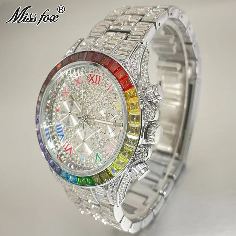 MISSFOX Luxury Iced Watch For  - Luxury Watch Investment recensione e prezzo