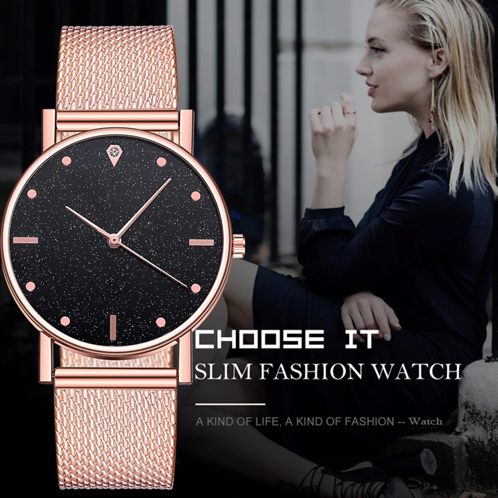 2025 Nuovi orologi da donna se - Luxury Watch Gold And Black recensione e prezzo