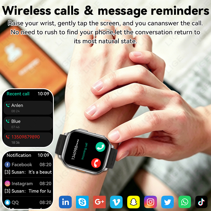 Smartwatch LIGE con Fotocamera - Luxury Watch Photo recensione e prezzo
