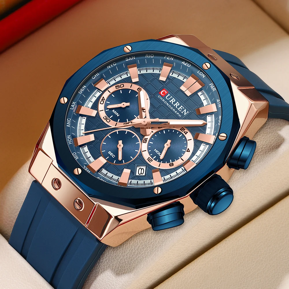 CURREN Luxury Brand cronografo - Luxury Watch Apple recensione e prezzo
