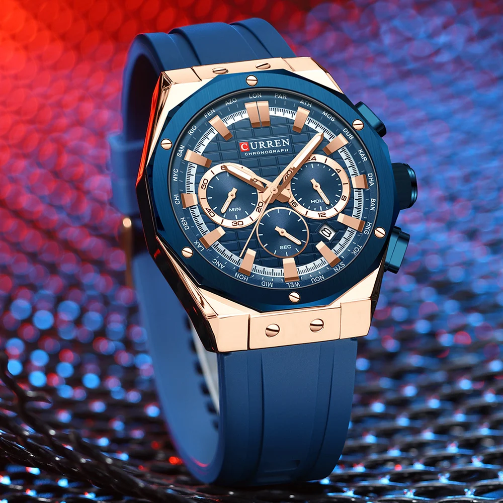 CURREN Luxury Brand cronografo - Luxury Watch Apple recensione e prezzo