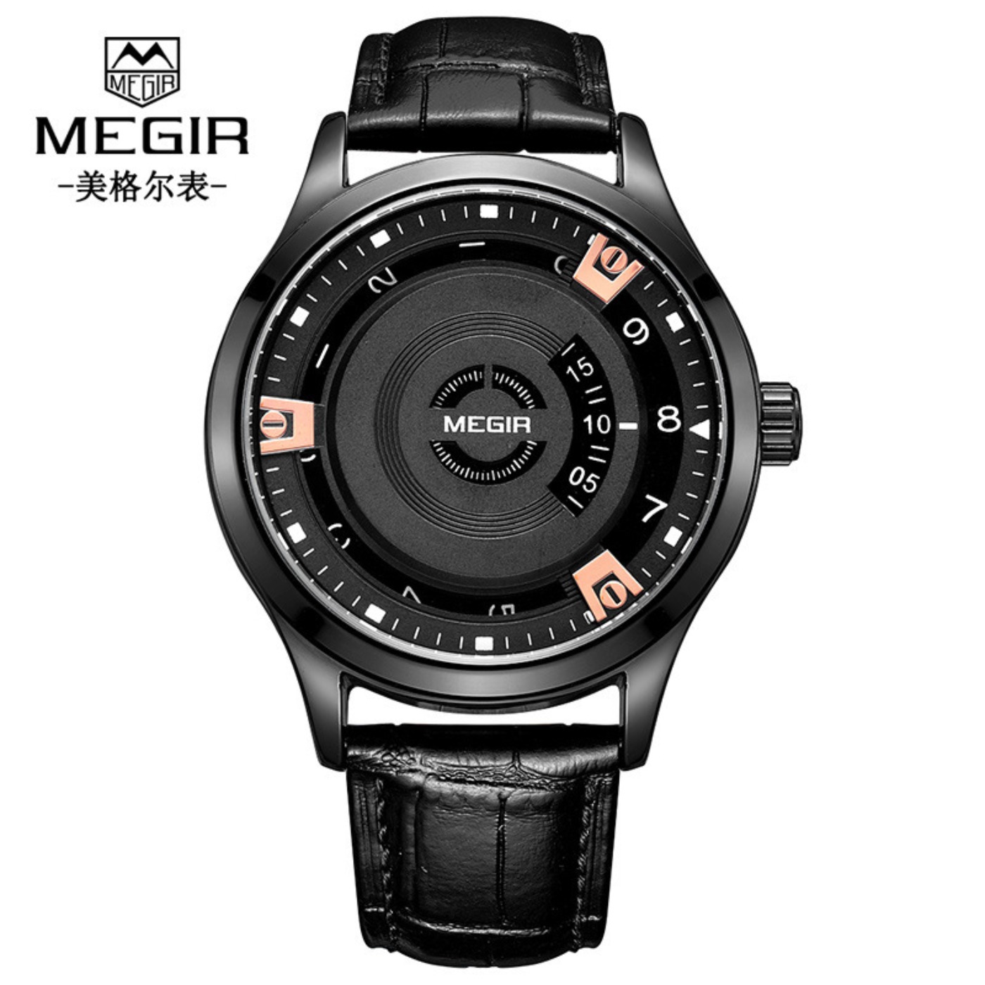 MEGIR Orologi da uomo Cinturin - Luxury Watch Leather recensione e prezzo