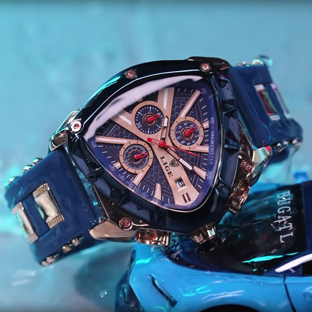 Orologio da Uomo LIGE alla Mod - Watch Triangle Luxury recensione e prezzo