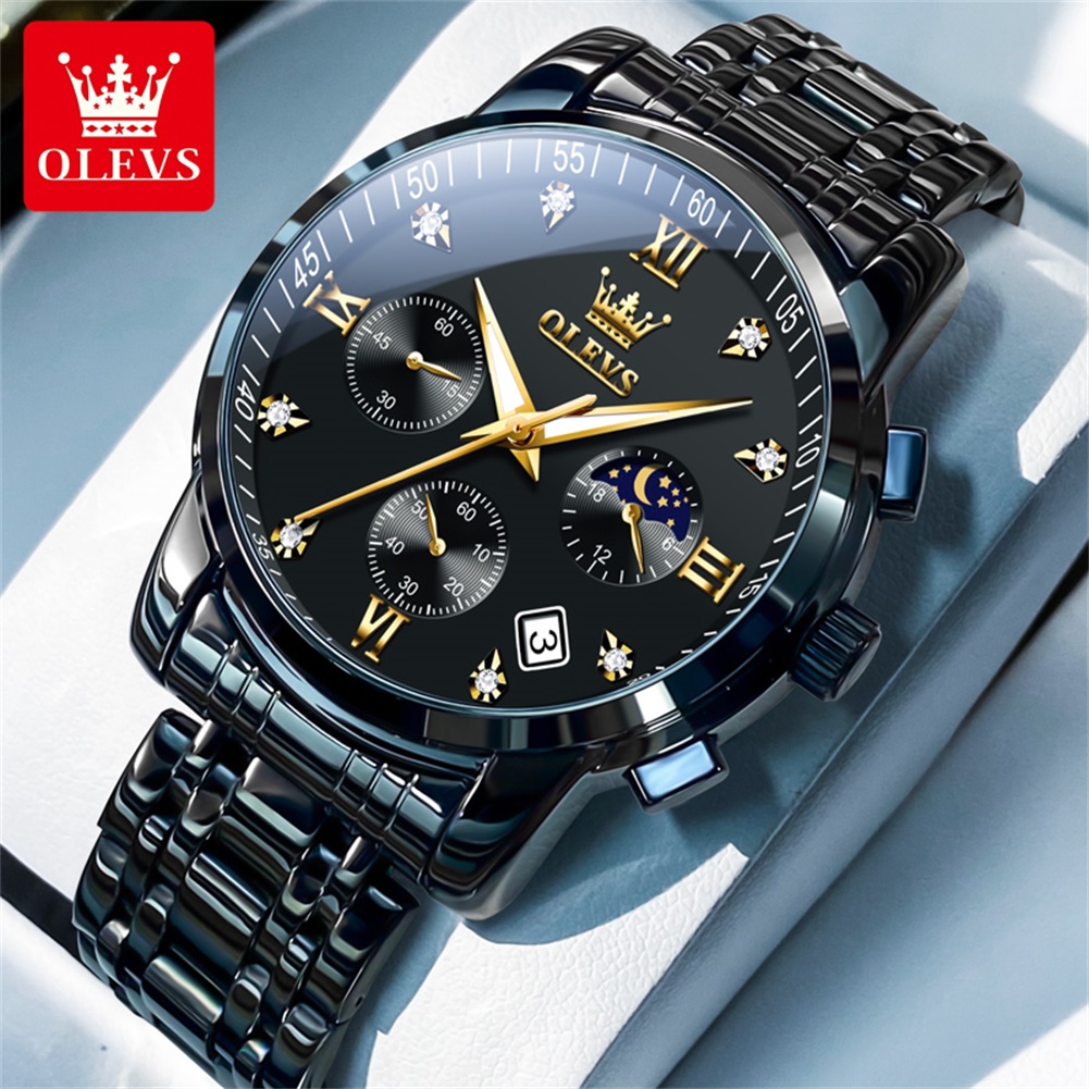 OLEVS Orologi da uomo popolari - Luxury Watch Investment recensione e prezzo