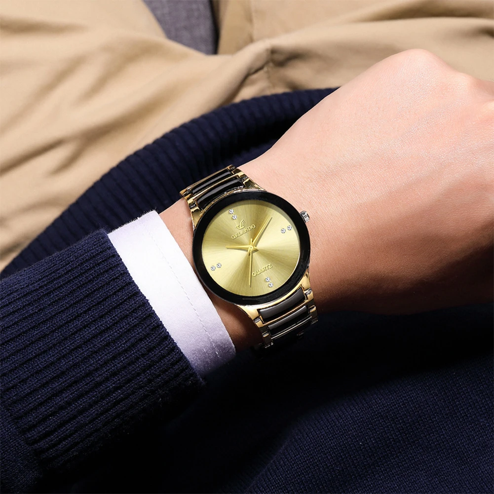 2024 Orologi da uomo Orologio  - Luxury Watch Gold And Black recensione e prezzo