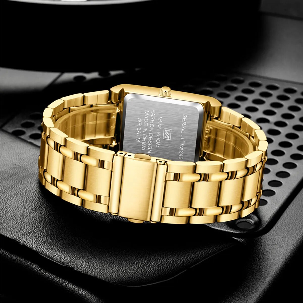 Orologio da uomo d'affari Desi - Luxury Watch Gold And Black recensione e prezzo