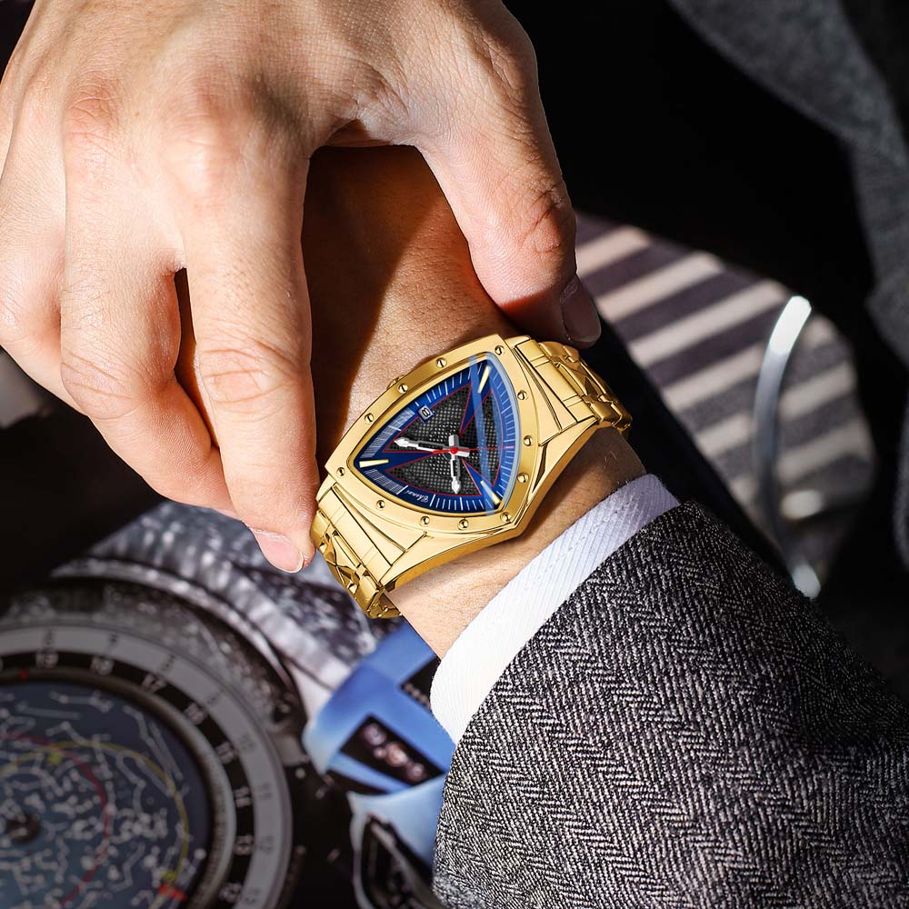 CHENXI Orologio da uomo di lus - Watch Triangle Luxury recensione e prezzo
