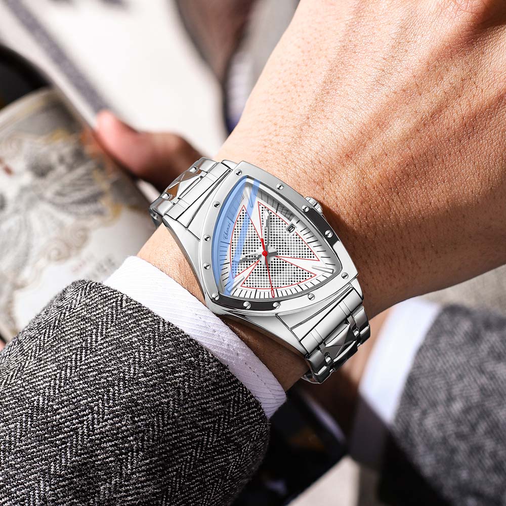 CHENXI Orologio da uomo di lus - Watch Triangle Luxury recensione e prezzo
