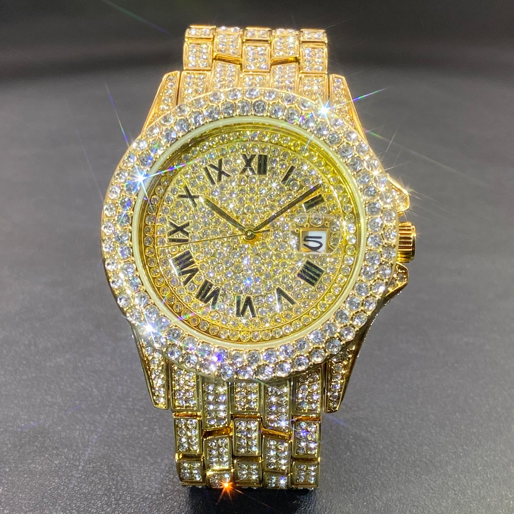 Orologio da Polso Grande in Or - Luxury Watch Gold And Black recensione e prezzo