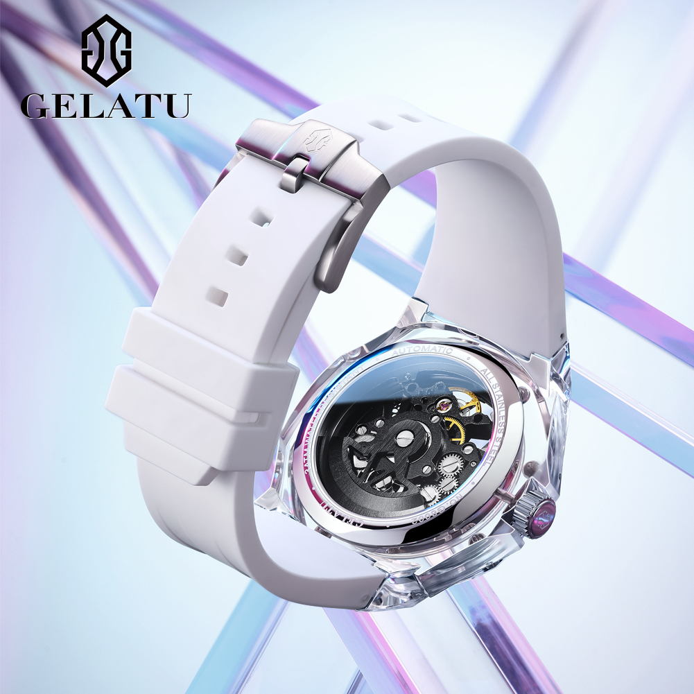 GELATU 8002 Orologio meccanico - Luxury Watch Leather recensione e prezzo